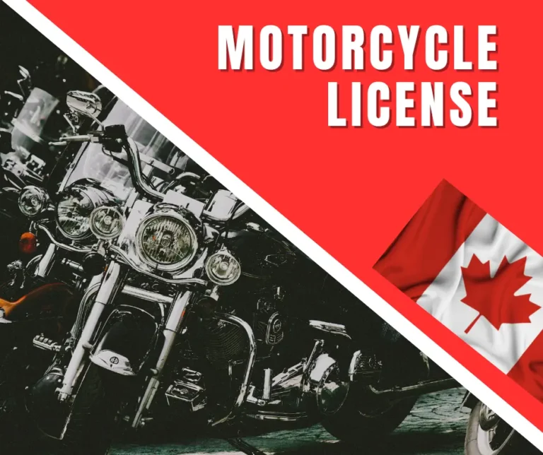 How do I pass the motorcycle driving test in Canada?