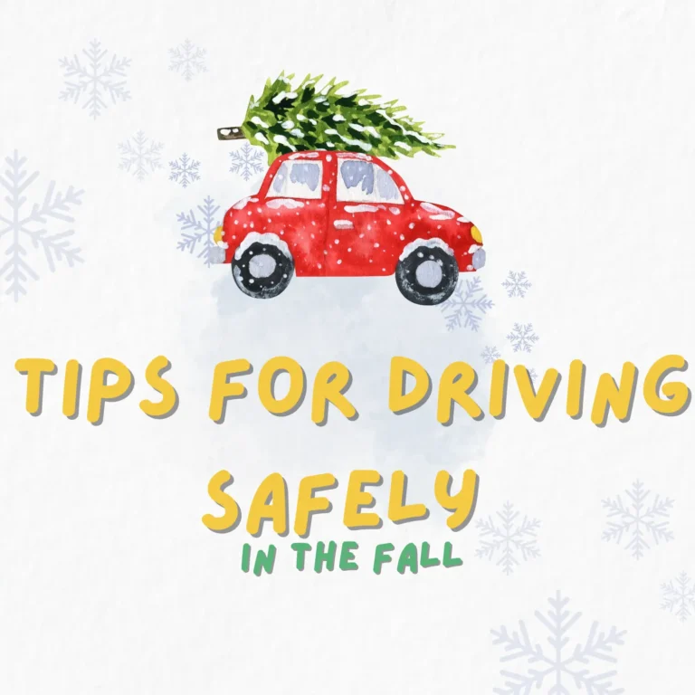 Tips For Driving Safely in the Fall