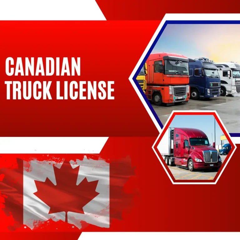 How do I get a Canadian truck license?