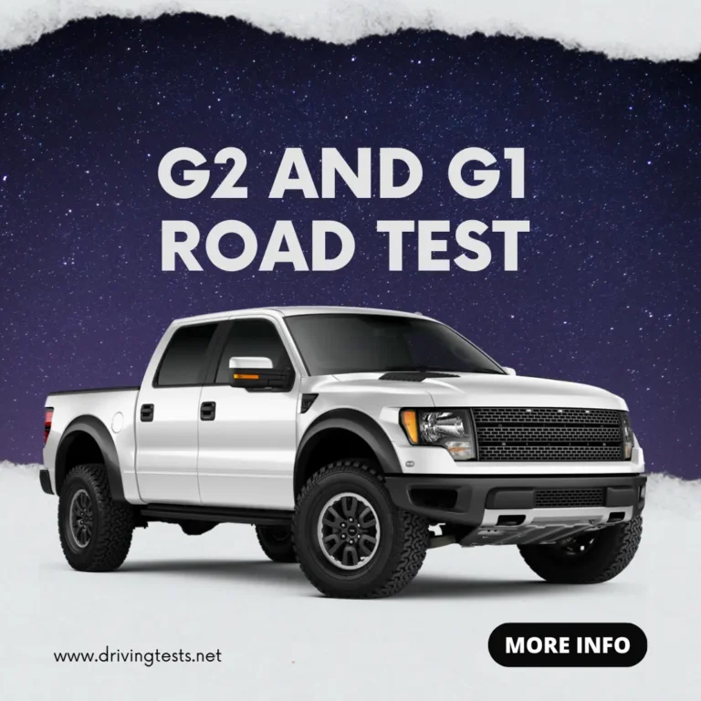Securing G2 and G1 Road Test Appointments