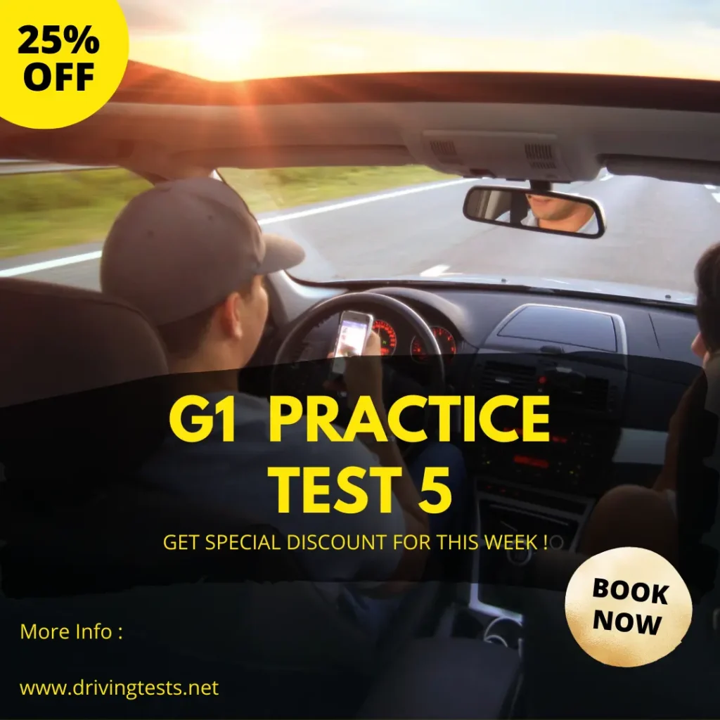 G1 Drive Test Practice Questions 5