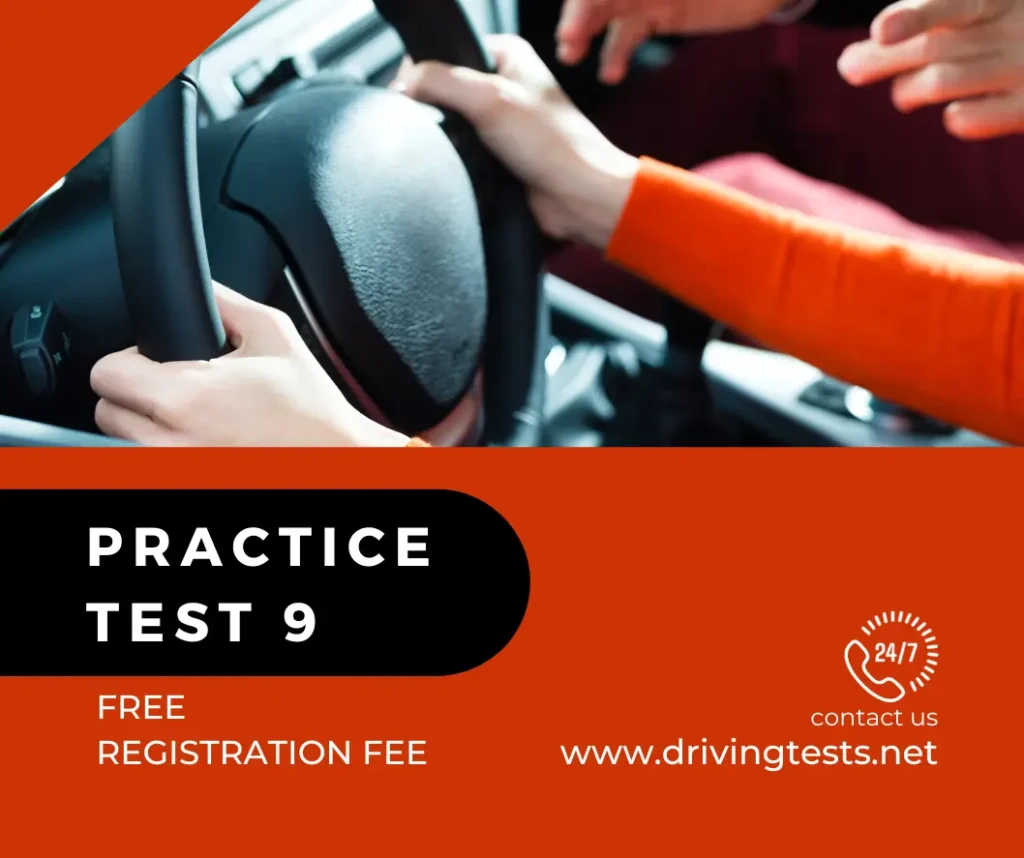 Sinopia Red Modern Driving School Promotion Facebook Post 1