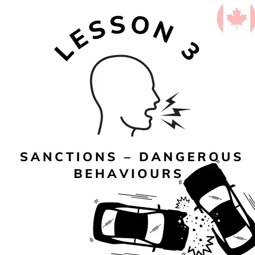 Sanctions Dangerous behaviours